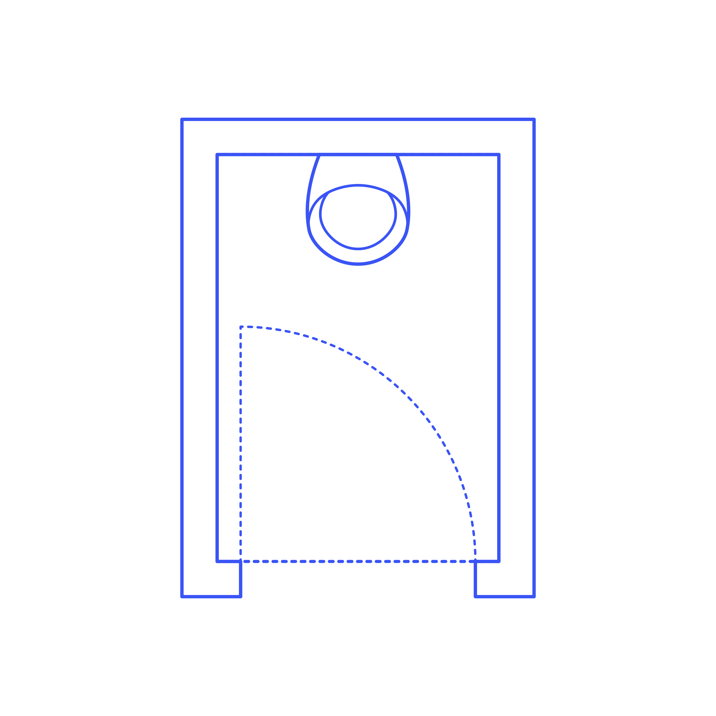 Layouts Bathrooms Quarter Urinal Silhouette Cutting Svg Files Free Vectors